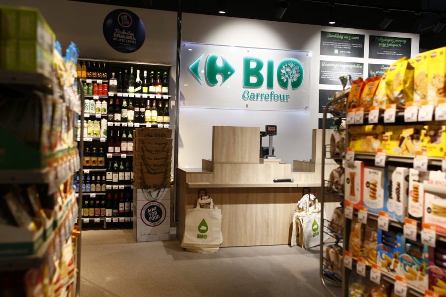 Carrefour promuove il corner di prodotti sostenibili