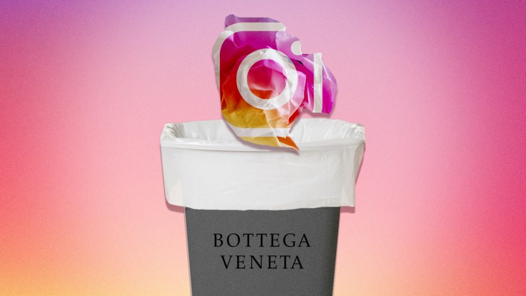 Bottega Veneta NON ha lasciato Instagram