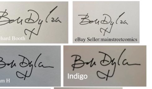 Le scuse di Bob Dylan per gli autografi falsi sulle copie del suo ultimo libro vendute a 600 dollari