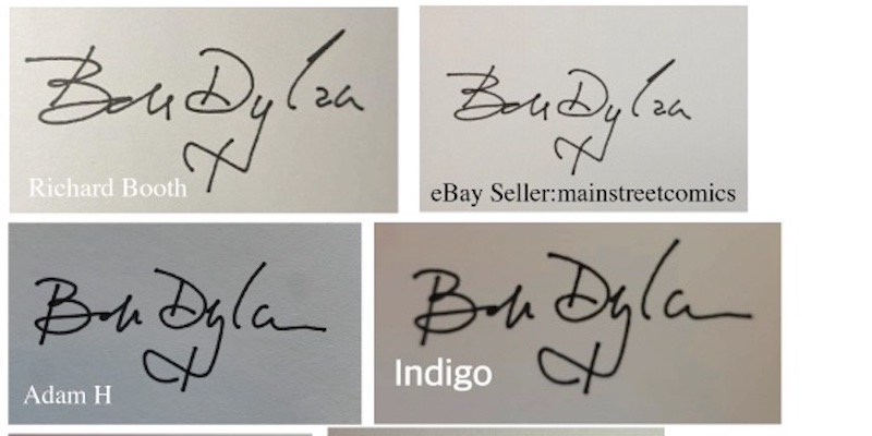 Le scuse di Bob Dylan per gli autografi falsi sulle copie del suo ultimo libro vendute a 600 dollari