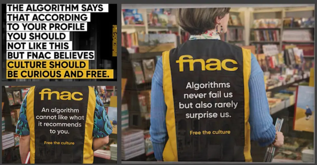 Consigli dagli algoritmi? No, grazie: la campagna di “resistenza” della FNAC