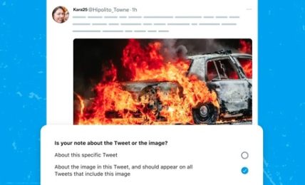 Da Twitter un nuovo strumento per combattere le foto bufala