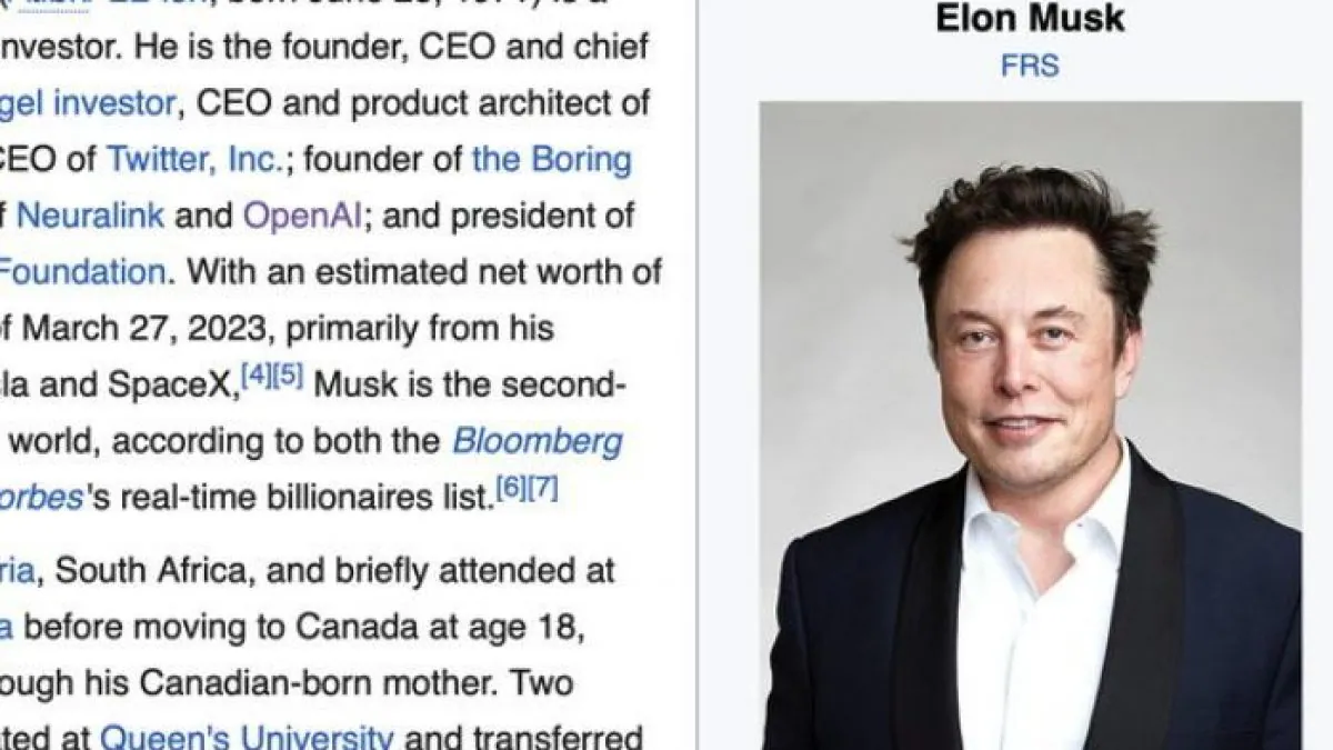 Elon Musk attacca ancora Wikipedia, e tutto con un gioco di parole che lascia un po’ perplessi