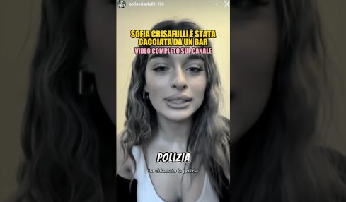 Sofia Crisafulli cacciata da un bar: dinamiche influencer-fan in spazi pubblici