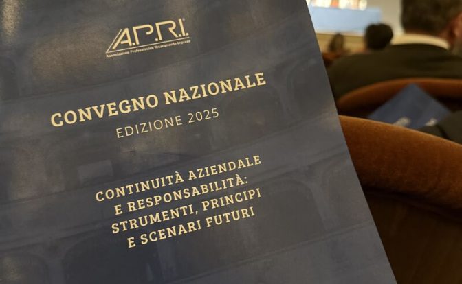CONVEGNO NAZIONALE “Continuità aziendale e responsabilità: strumenti, principi e scenari futuri"