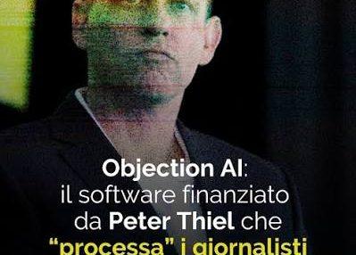 Peter Thiel lancia Objection: il “tribunale della verità” che scheda i giornalisti