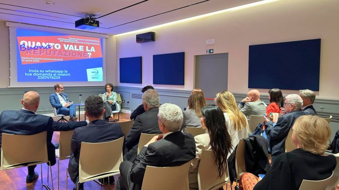 Lo scorso 27 aprile al Centro Congressi dell’Unione Industriali di Torino si è tenuto un confronto – patrocinato da FERPI – sul tema della costruzione della reputazione, della sua misurazione, e della gestione delle crisi reputazionali, tra Social, AI, deepfake e pressioni dell’opinione pubblica.