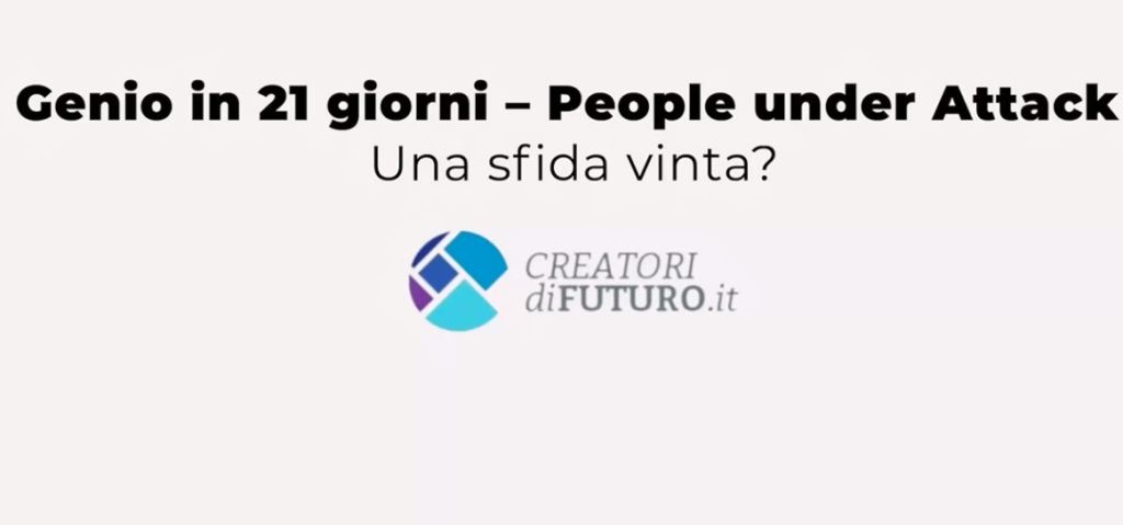 Video-inchiesta Genio in 21 giorni: "People under attack"… una sfida vinta?