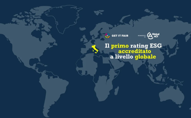 E’ italiano il primo schema di rating ESG al mondo ad ottenere l’endorsement di Global ACI: Get It Fair